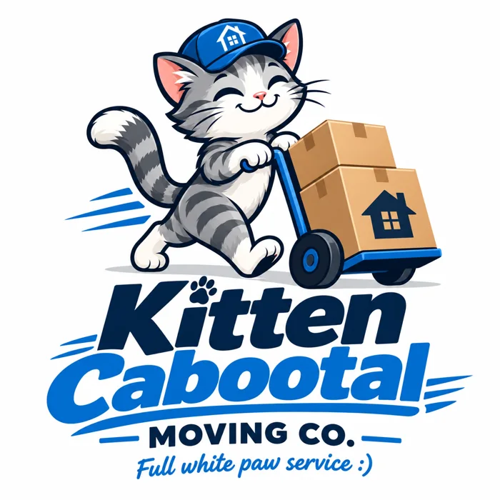 Kitten Cabootal Moving Co. mascot
